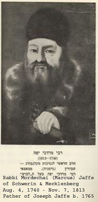 Rabbi Mordecai (Marcus) Jaffe of Berlin